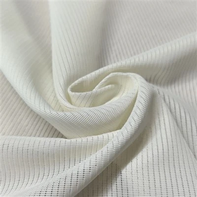 Malla de rayas horizontales de spandex
